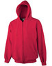 6575 - Augusta 9 oz. Heavyweight Zipper Hooded Sweatshirt