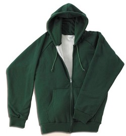 1914 -  Thermal Lined Zipper Hooded Sweatshirt