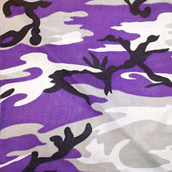 1202 - Purple Camo Bandanna