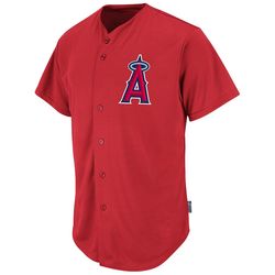 2351 -  Angels Cool Base Button Front Jersey