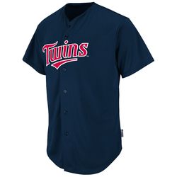 2351 - Twins Cool Base Button Front Jersey