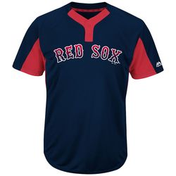 2355 - Red Sox Premier Two-Button Colorblocked Jersey