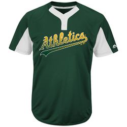 2355 - Athletics Premier Two-Button Colorblocked Jersey