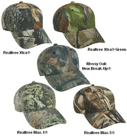 2324 - 6-Panel Licensed Camouflage Cap