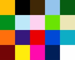 1997 - Solid 100% Cotton Bandannas (Imported)