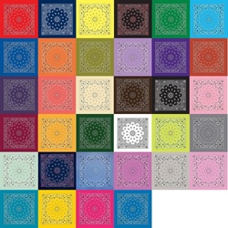 1123 - Paisley Print Bandanna